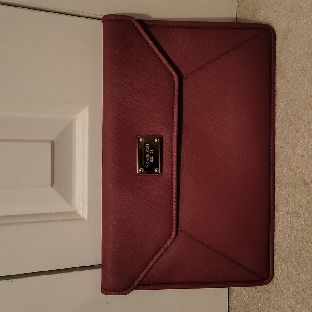 Michael Kors envelope bag in magenta